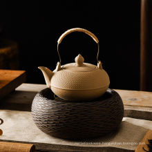 Chinese ancient ceramic pot classic flavor tea cooking pot water kettles for home tea house